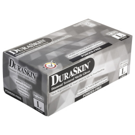 Liberty Safety 2026BK Duraskin Nitrile Disposable Gloves