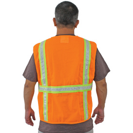 Liberty Safety N16011 HiVizGard Non-ANSI Surveyor Safety Vest - Orange
