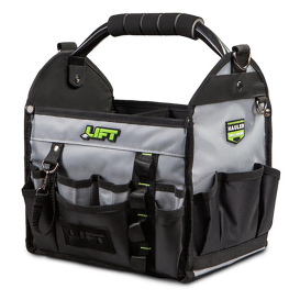 LIFT Safety AHO-24BGN Open Top Tool Bag - Black