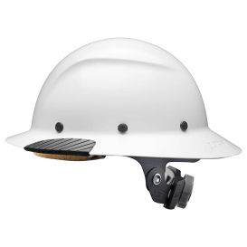 LIFT Safety HDC-18 DAX Carbon Full Brim Hard Hat - Ratchet Suspension - White