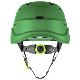 LIFT Safety HRX-22GC2 RADIX Vented Safety Helmet - Ratchet Suspension - Green