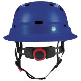 LIFT Safety HRXF-25BC2 RADIX Full Brim Vented Safety Helmet w/Twiceme - Ratchet Suspension - Blue