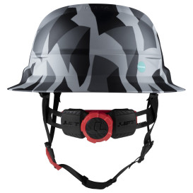 LIFT Safety HRXF-26UCE2 RADIX Full Brim Safety Helmet w/Twiceme - Ratchet Suspension - Black Geo Camo