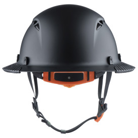 LIFT Safety HT2F-26KGM DAX T2 Full Brim Hard Hat w/Twiceme - Ratchet Suspension - Matte Black