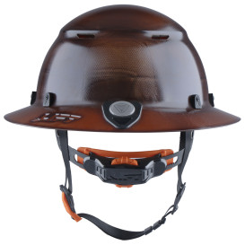 LIFT Safety HT2F-26NG DAX T2 Full Brim Hard Hat w/Twiceme - Ratchet Suspension - Natural