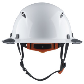 LIFT Safety HT2F-26WG DAX T2 Full Brim Hard Hat w/Twiceme - Ratchet Suspension - White