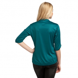 OGIO LOG111 Crush Henley - Torque Teal