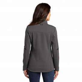 OGIO LOG725 Ladies Exaction Soft Shell Jacket - Tarmac Grey