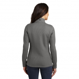 OGIO LOG727 Ladies Grit Fleece Jacket - Gear Grey