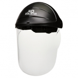 MCR Safety 104 XO Skeleton Headgear - Clear Molded Face Shield