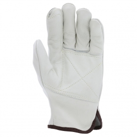 MCR Safety 32113 Industry Grade Unlined Cow Leather Driver Gloves - Keystone Thumb