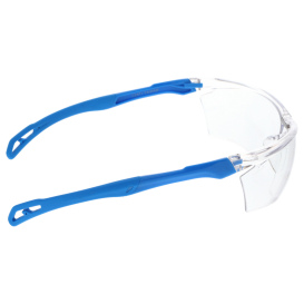 MCR Safety DM3MD10 Dominator DM3-MD Safety Glasses - Blue/Clear Frame - Clear Lens