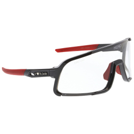 MCR Safety HK430PF St. Jude HK4 Safety Glasses - Gunmetal Frame - Clear MAX6 Anti-fog Lens