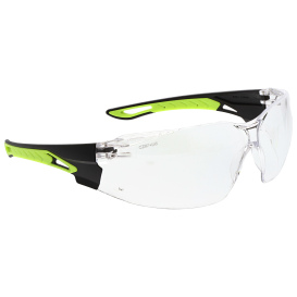 MCR Safety HK510AF HK5 Safety Glasses - Black Frame - Clear UV-AF Anti-Fog Lens