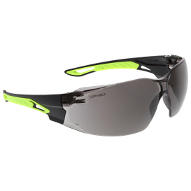 MCR Safety HK512AF HK5 Safety Glasses - Black Frame - Gray UV-AF Anti-Fog Lens