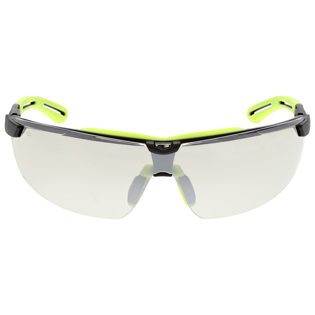 MCR Safety KD7R19AF Klondike KD7R Safety Glasses - Yellow/Lime Temples - Anti Fog Indoor/Outdoor Lens