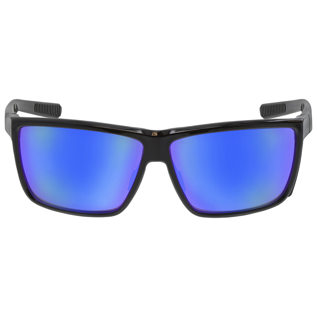MCR Safety SR2L18B Swagger SR2L Safety Glasses - Black Frame -  Blue Diamond Mirror Lens