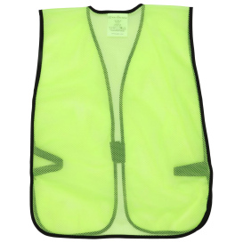 MCR Safety V200 Non ANSI Mesh Safety Vest - Yellow/Lime