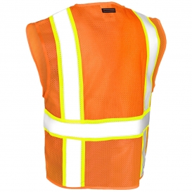 Kishigo 1196 Ultra-Cool Mesh 6-Pocket Safety Vest - Orange