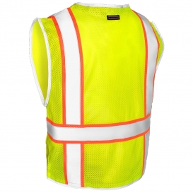 Kishigo 1510 Brilliant Series Heavy Duty Safety Vest - Yellow/Lime