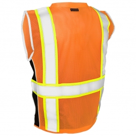 Kishigo 1514 Black Series Heavy Duty Safety Vest - Orange