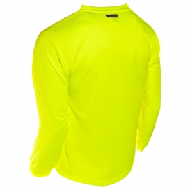 Kishigo 9122 Microfiber Long Sleeve T-Shirt - Yellow/Lime