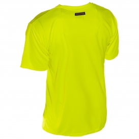 Kishigo 9124 Microfiber Short Sleeve T-Shirt - Yellow/Lime