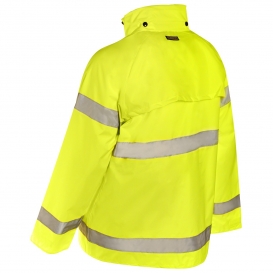 Kishigo 9665J Storm Stopper Rain Jacket - Yellow/Lime