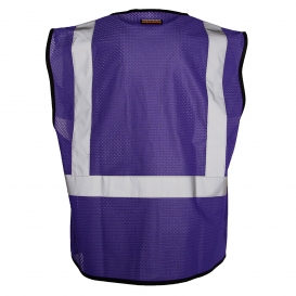 Kishigo B129 Enhanced Visibility Mesh Vest - Purple