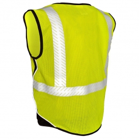 Kishigo FM410 Black Series Mesh FR Safety Vest - Yellow/Lime