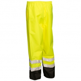 Kishigo RWP100 Storm Stopper Pro Rain Pants - Yellow/Lime