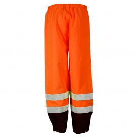 Kishigo RWP103 Storm Cover Rain Pants - Orange