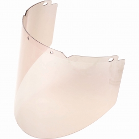 MSA 10115848 V-Gard Molded Visor - Clear w/ Reflective Coating