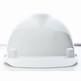 MSA 10150199 V-Gard GREEN Cap Style Hard Hat - Fas-Trac III Suspension - White