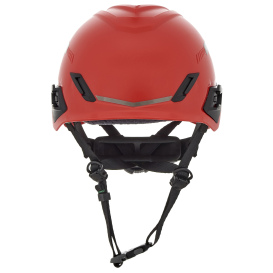 MSA 10194784 V-Gard H1 Trivent Safety Helmet - Fas-Trac Suspension - Red