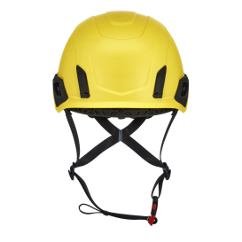 MSA 10242637 V-Gard H2 Safety Helmet - Ratchet Suspension - Yellow