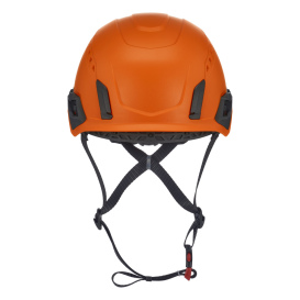 MSA 10242807 V-Gard H2 Vented Safety Helmet - Ratchet Suspension - Orange