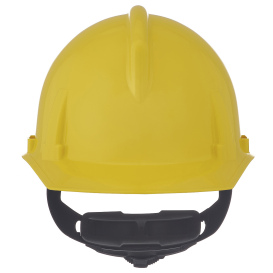 MSA 475378 Topgard Cap Style Hard Hat - Fas-Trac III Suspension - Yellow