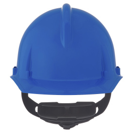 MSA 475380 Topgard Cap Style Hard Hat - Fas-Trac III Suspension - Blue