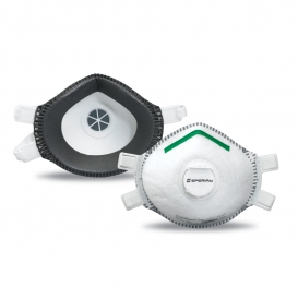 Honeywell SAF-T-FIT Plus Disposable N99 Particulate Respirator Full Face Seal - Molded Cup - Valve