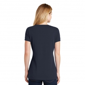 New Era LNEA101 Ladies Heritage Blend V-Neck Tee - True Navy
