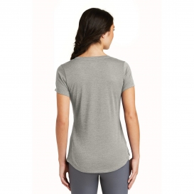 New Era LNEA200 Ladies Series Performance Scoop Tee - Rainstorm Grey