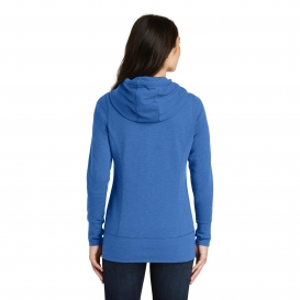 New Era LNEA511 Ladies Tri-Blend Fleece Full-Zip Hoodie - Royal Heather