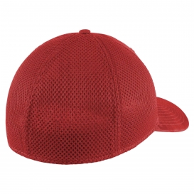 New Era NE1091 Tonal Camo Stretch Tech Mesh Cap - Red Camo
