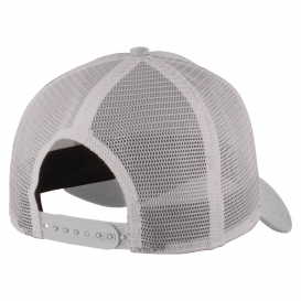 New Era NE205 Snapback Trucker Cap - Grey/Grey