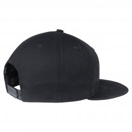New Era NE400 Flat Bill Snapback Cap - Dark Navy