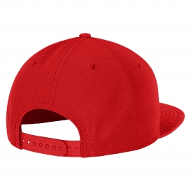 New Era NE404 Original Fit Diamond Era Flat Bill Snapback Cap - Scarlet