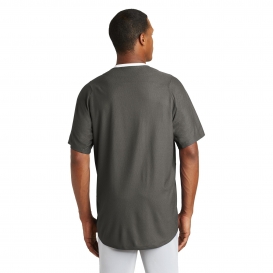 New Era NEA220 Diamond Era Full-Button Jersey - Graphite
