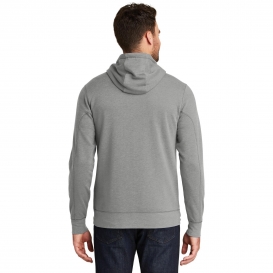 New Era NEA511 Tri-Blend Fleece Full-Zip Hoodie - Shadow Grey Heather
