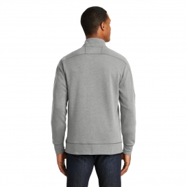 New Era NEA512 Tri-Blend Fleece 1/4-Zip Pullover - Shadow Grey Heather